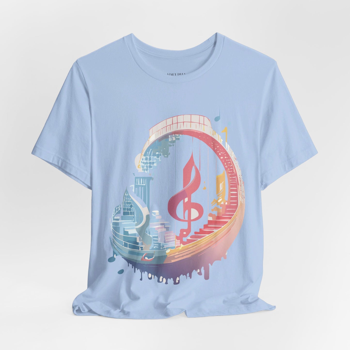 T-shirt en coton naturel - Collection Musique