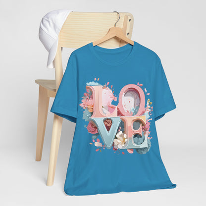 Natural Cotton Tee Shirt - Love Story Collection Printify