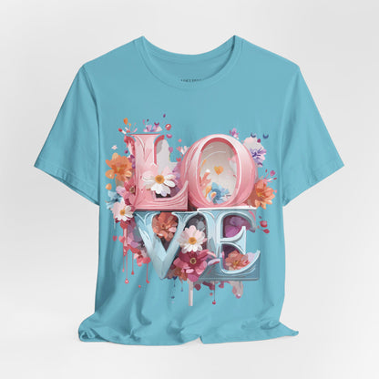 Natural Cotton Tee Shirt - Love story Collection Printify