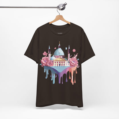 Natural Cotton Tee Shirt - Beautiful Places Collection - Venice Printify