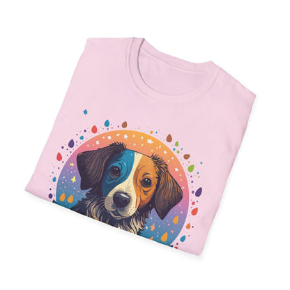 Dog Shirt Unisex Softstyle Tee 100 Percent Cotton Gildan 64000