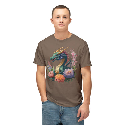 Dragon Art Unisex HD Cotton Tee With Full Color Print Artwork