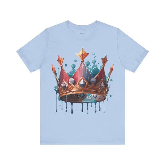 T-Shirt aus natürlicher Baumwolle – Queen Collection