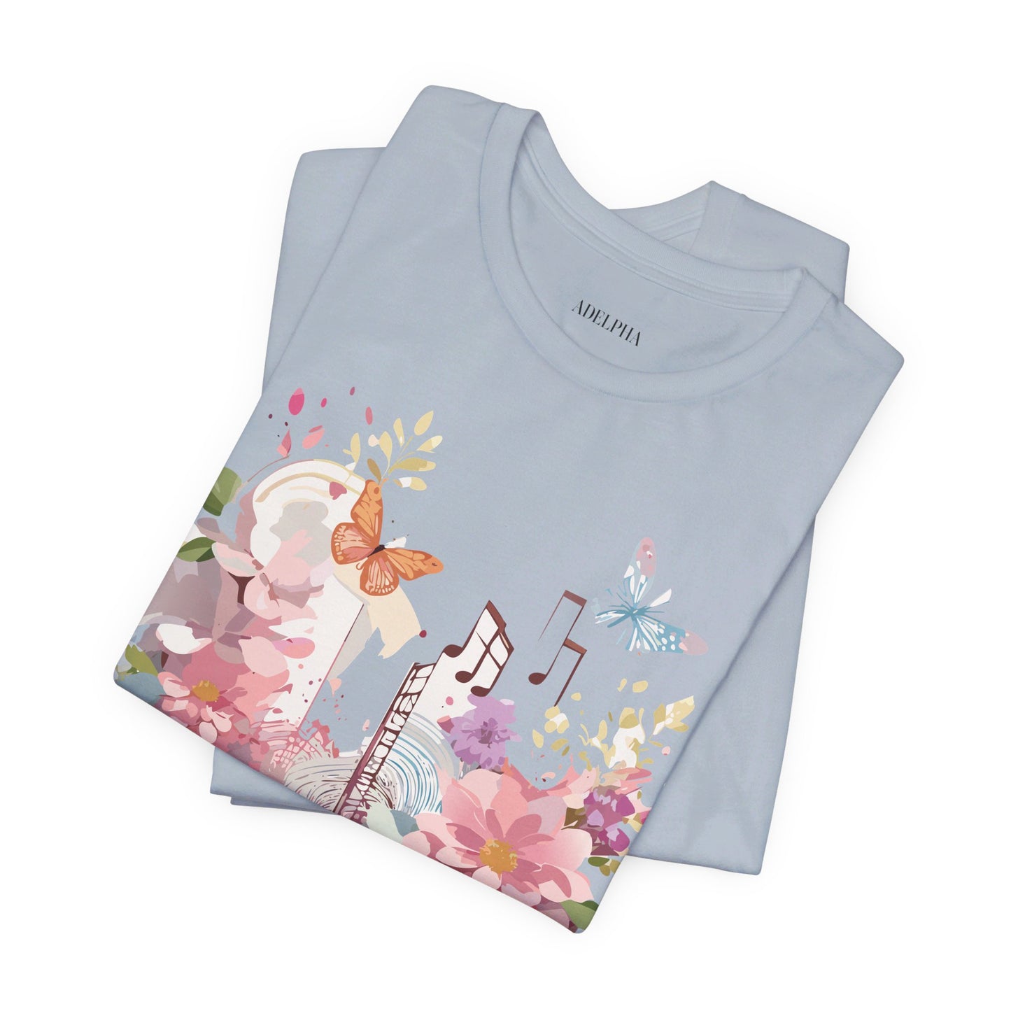 T-shirt en coton naturel - Collection Musique