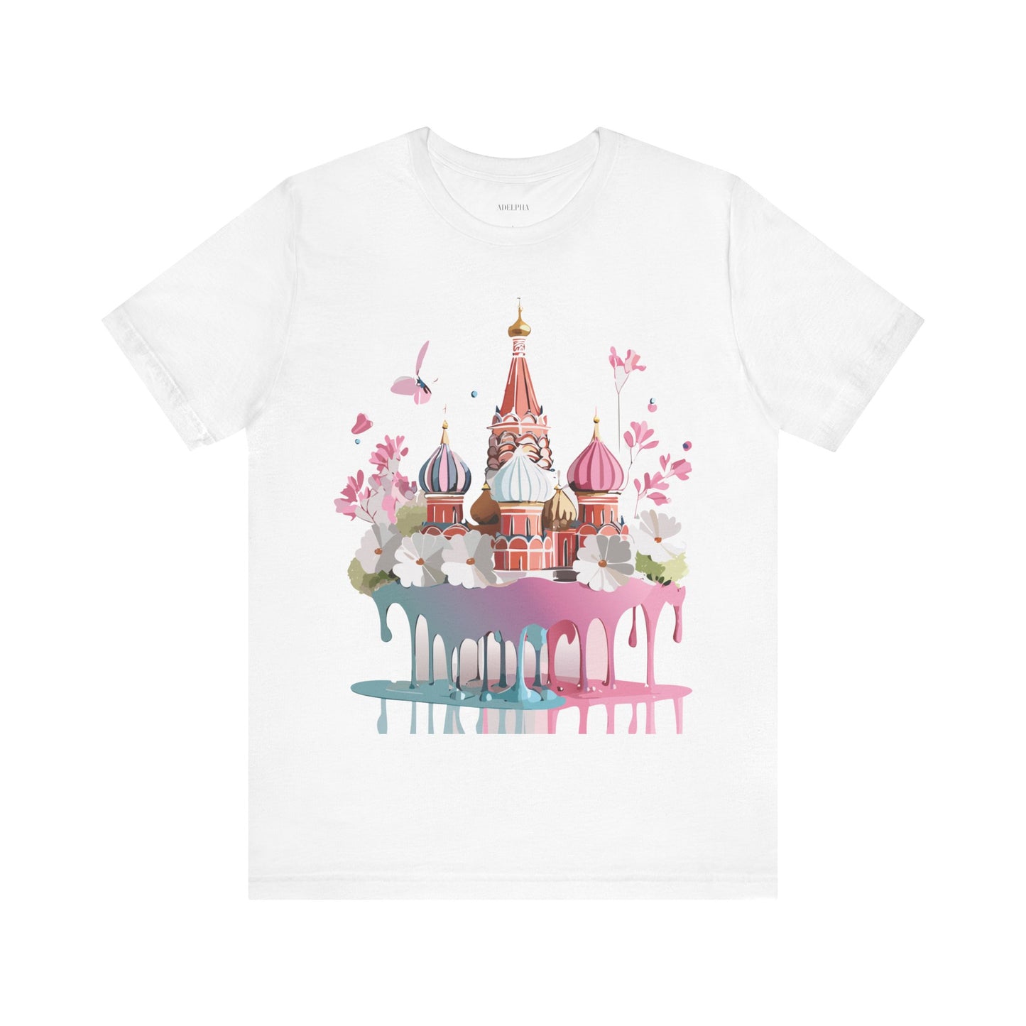 Natural Cotton Tee Shirt - Beautiful Places Collection - Moscow