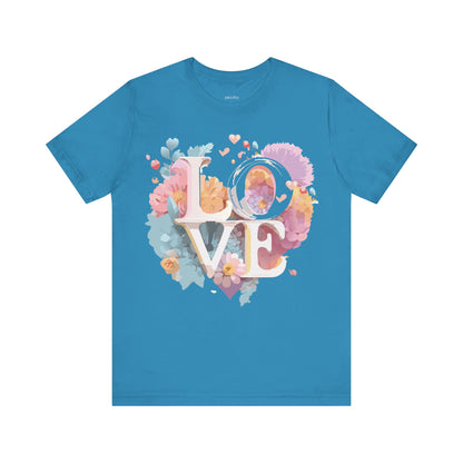 Natural Cotton Tee Shirt - Love Story Collection Printify