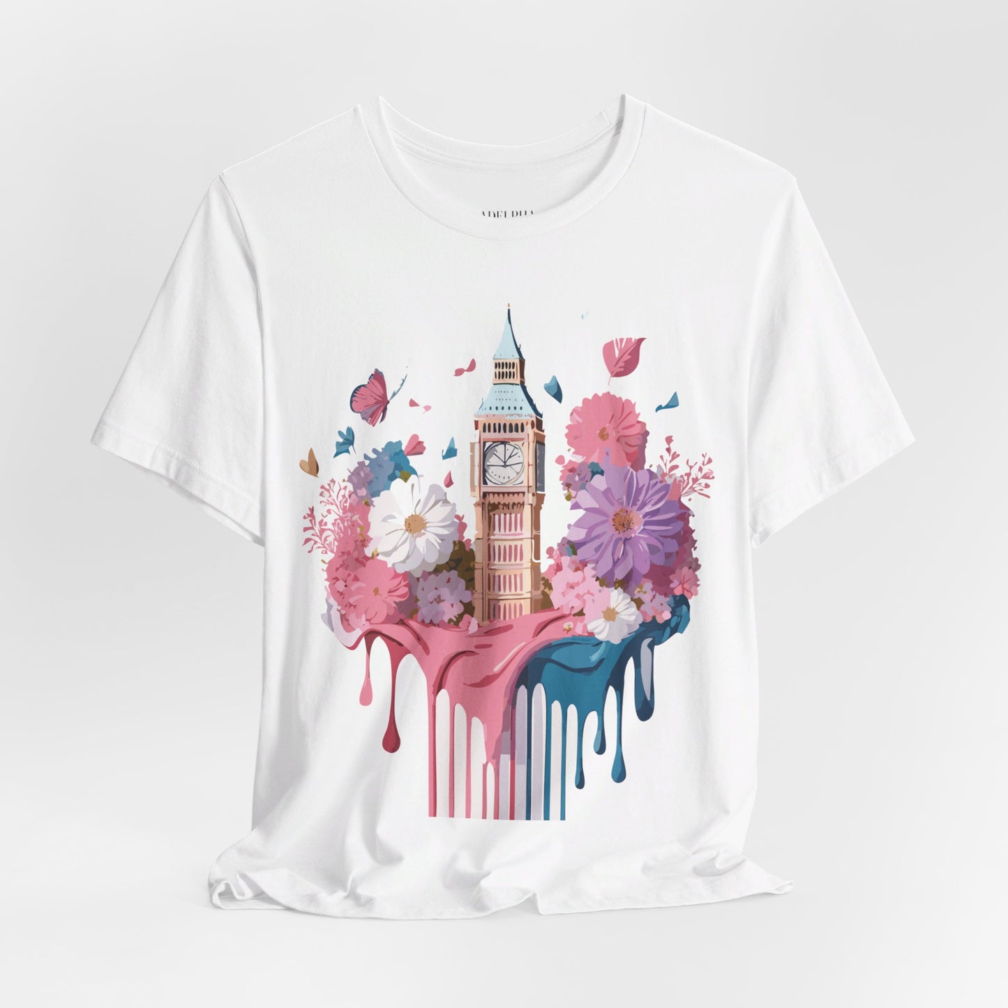 Natural Cotton Tee Shirt - Beautiful Places Collection - London