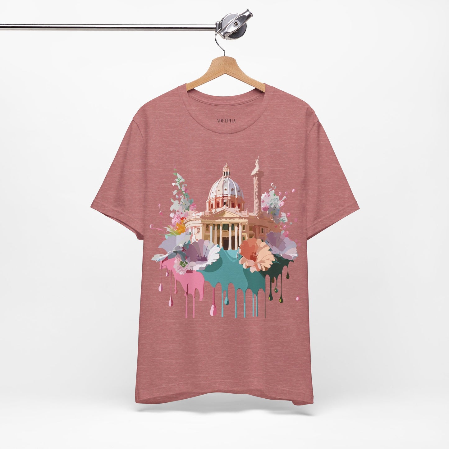 T-shirt en coton naturel - Collection Beautiful Places - Rome