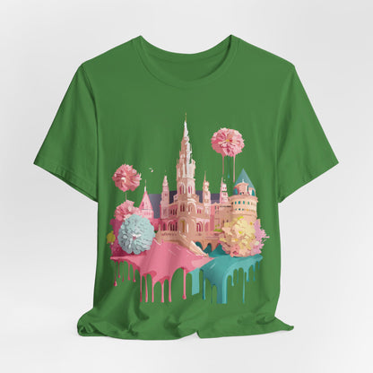Natural Cotton Tee Shirt - Beautiful Places Collection - Vienna Printify