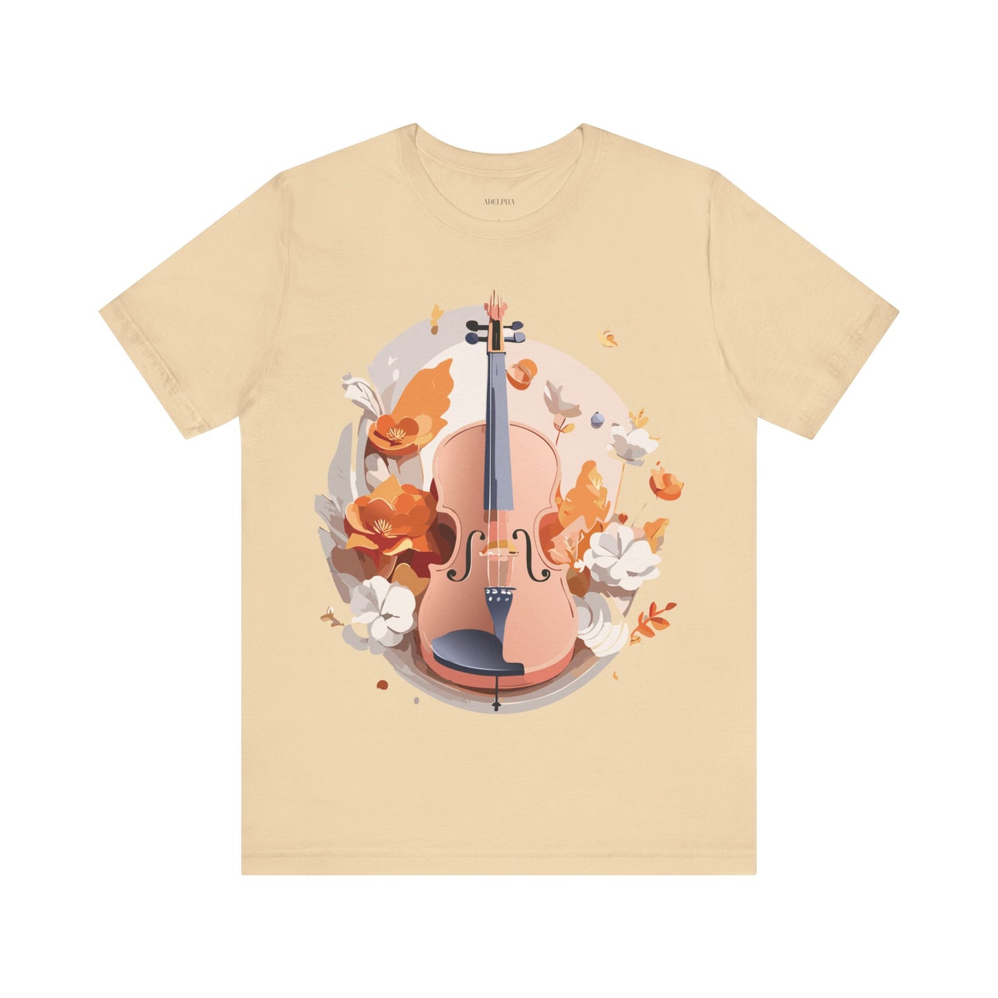 T-shirt en coton naturel - Collection Musique