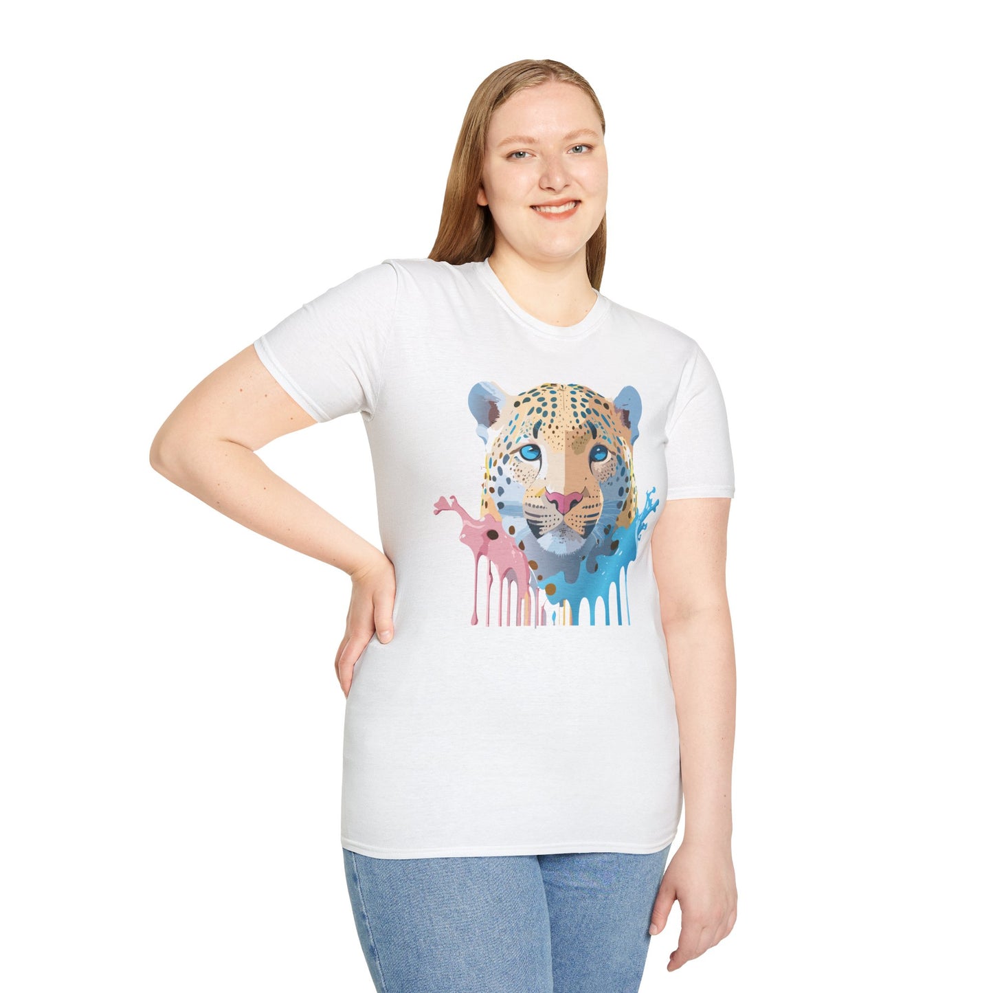 Cheetah Shirt, Shirt with Cheetah, Cheetah Tee, Shirt with Animals
