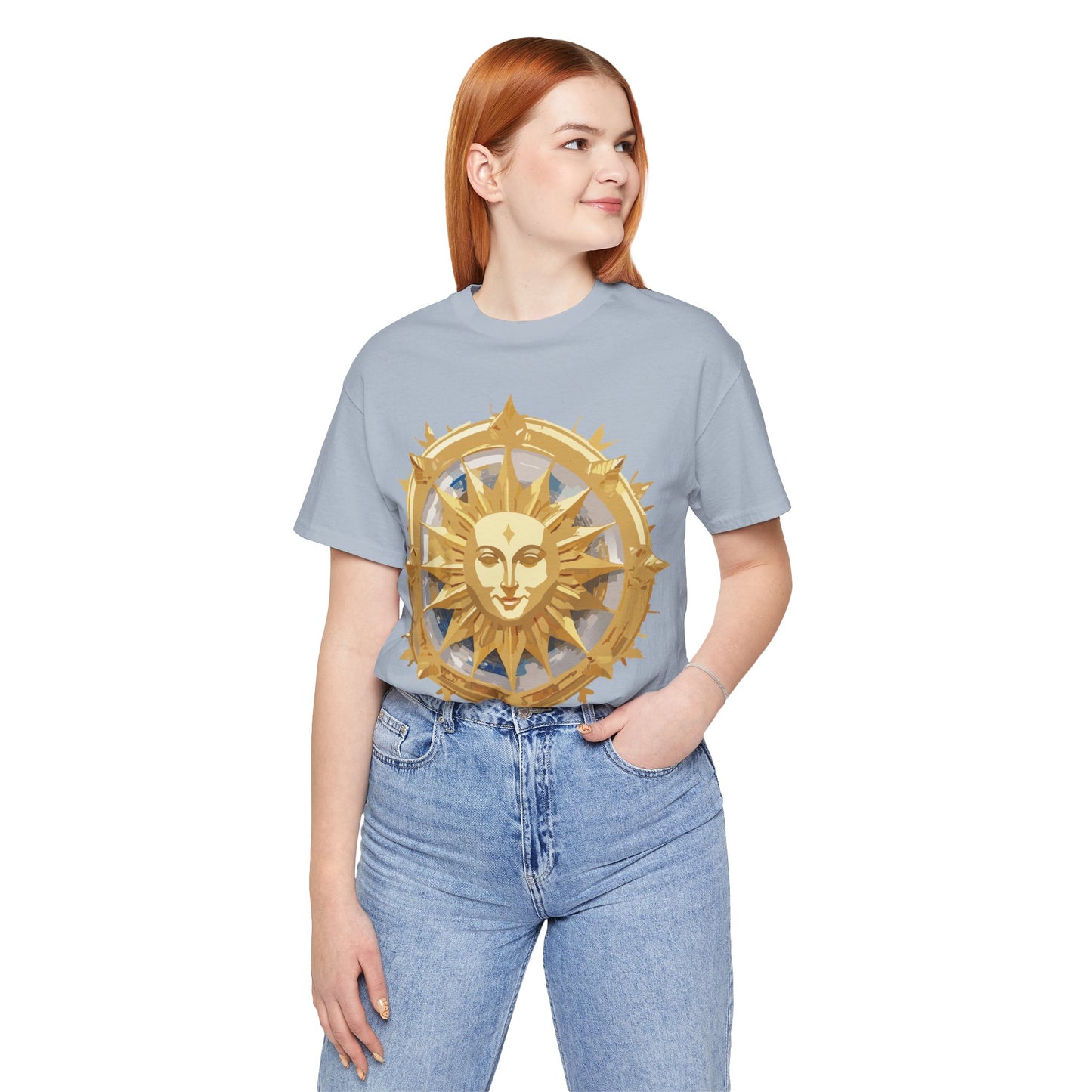 Natural Cotton Tee Shirt - Medallion Collection