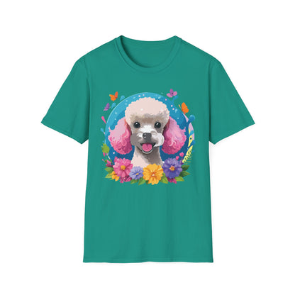Dog Shirt With Animals Unisex Softstyle Tee 100 Percent Cotton Gildan 64000