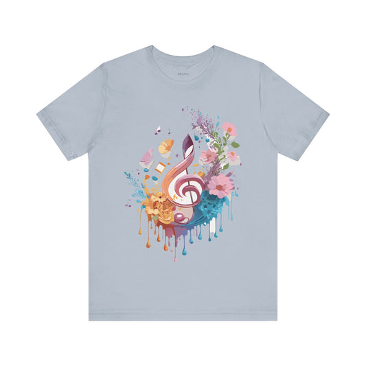 Natural Cotton Tee Shirt - Music collection