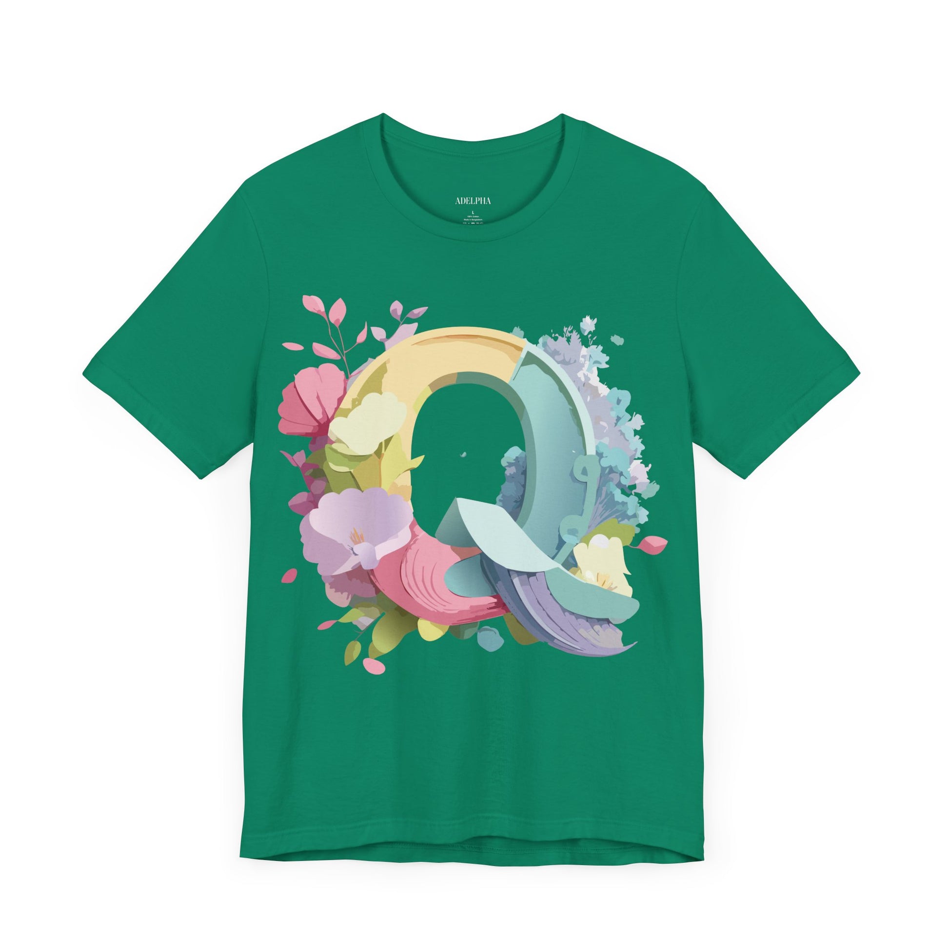 Letter Shirt, Letter Q Shirt - ADELPHA