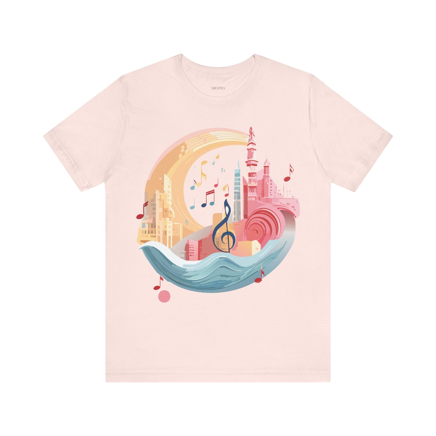 T-shirt en coton naturel - Collection Musique