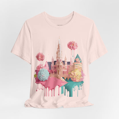 Natural Cotton Tee Shirt - Beautiful Places Collection - Vienna Printify
