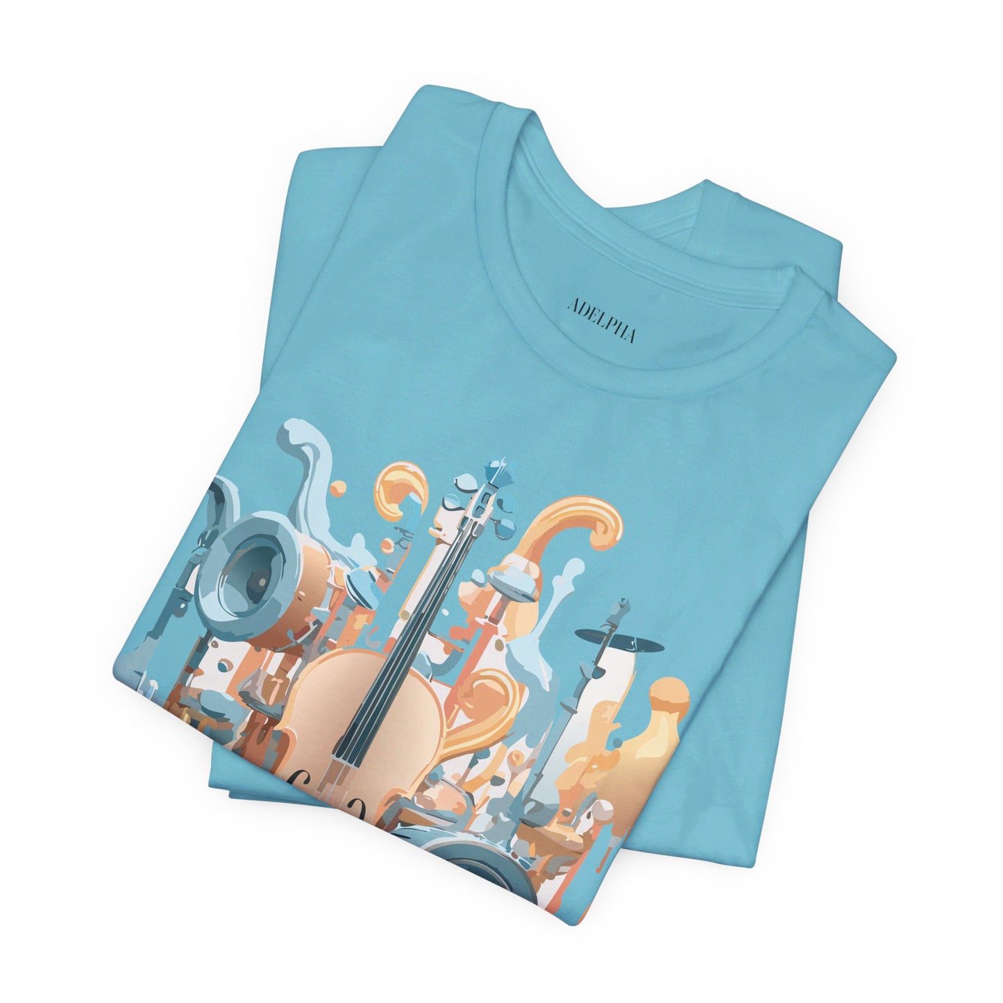 T-shirt en coton naturel - Collection Musique