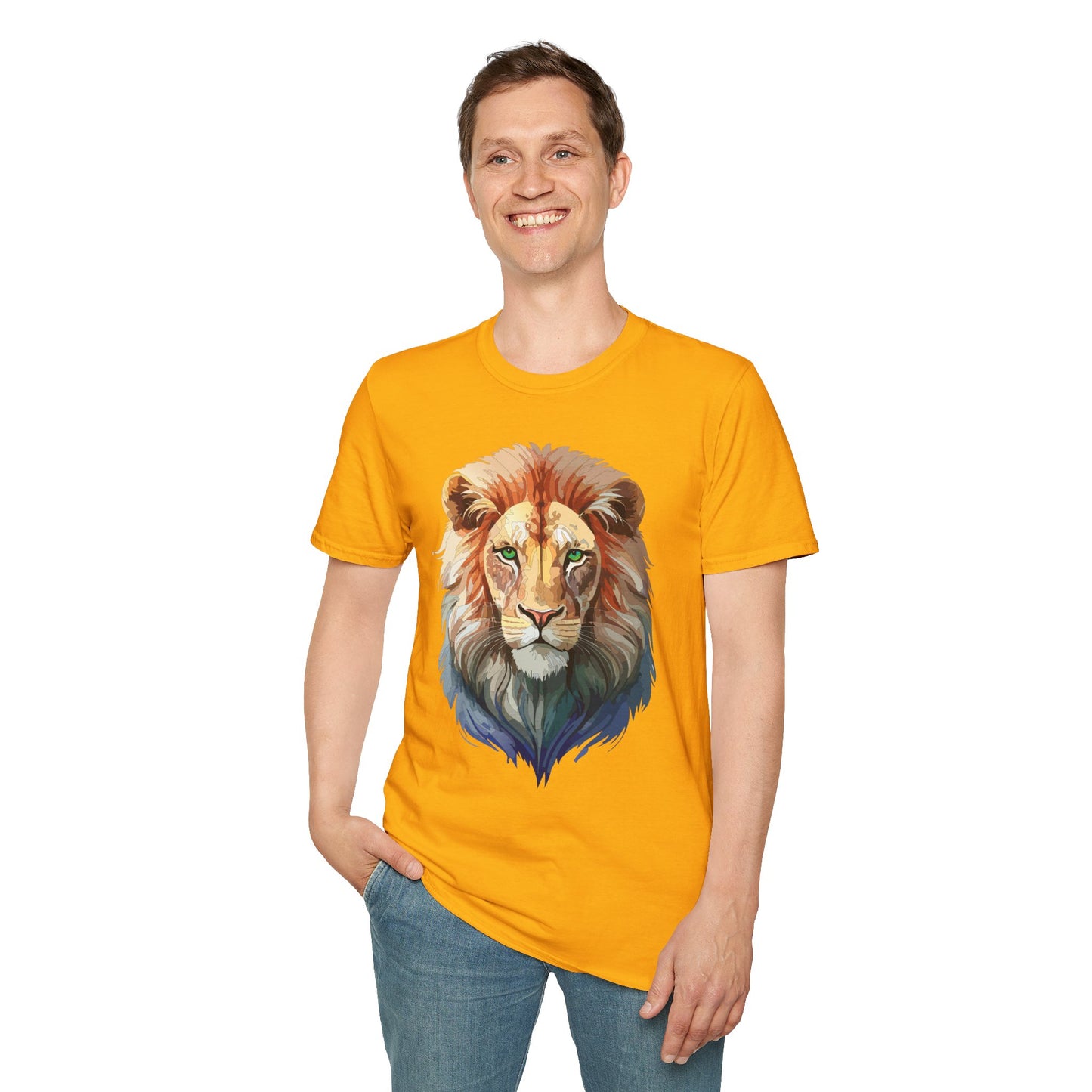 Lion Shirt, Shirt with Lion, Animal Tee, Shirt with Animals