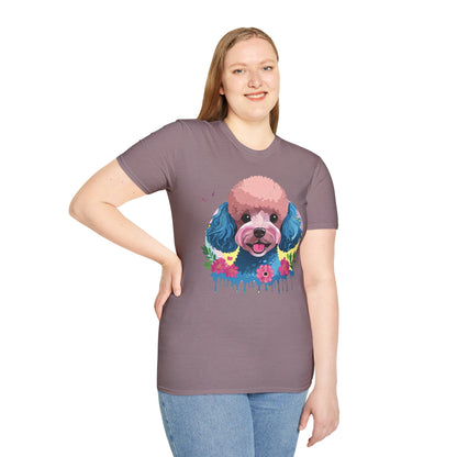 Dog Shirt Unisex Animal Tee Gildan Softstyle 64000 100 Percent Cotton