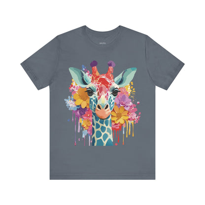 Shirt with Animals | Giraffe Printify