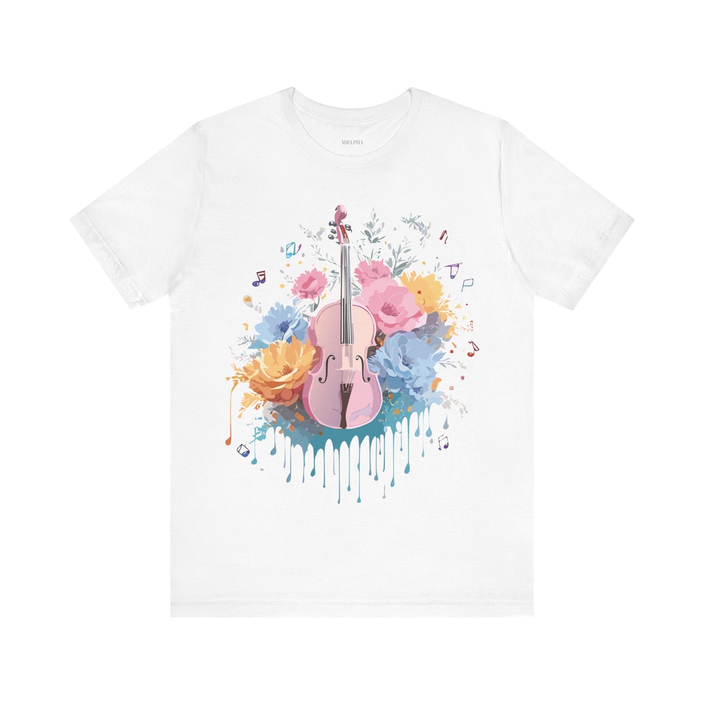 Natural Cotton Tee Shirt - Music collection