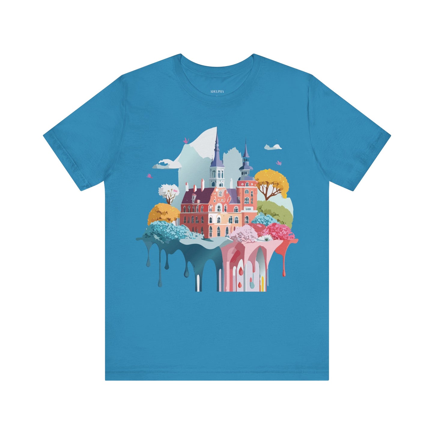 Natural Cotton Tee Shirt - Beautiful Places Collection - Warnemünde and Rostock - Germany