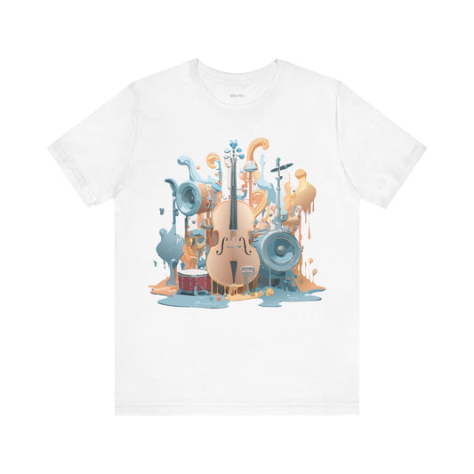 Natural Cotton Tee Shirt - Music collection