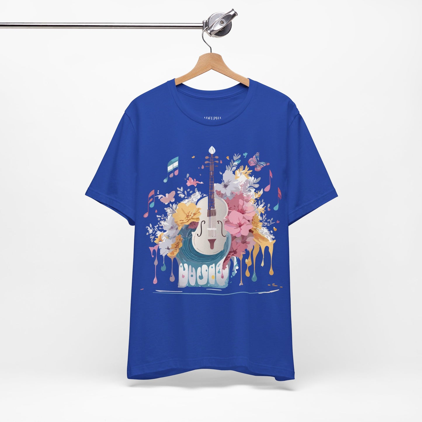 Natural Cotton Tee Shirt - Music Collection