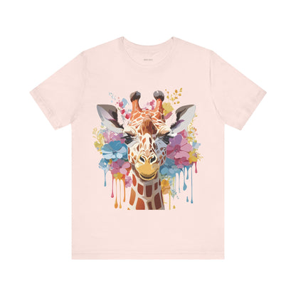 Shirt with Animals | Giraffe Printify