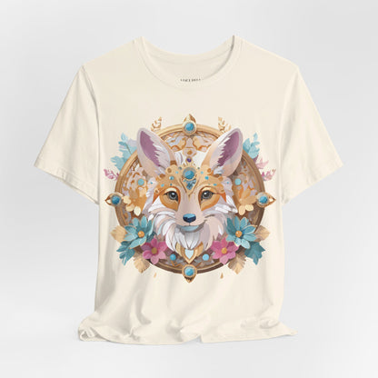 Natural Cotton Tee Shirt - Medallion Collection Printify