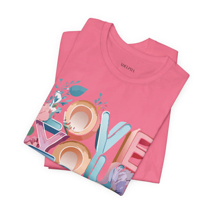 Natural Cotton Tee Shirt - Love story Collection Printify