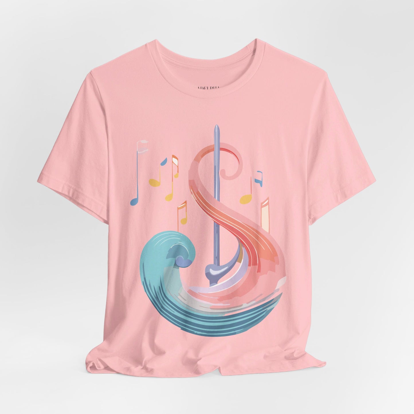 Natural Cotton Tee Shirt - Music collection