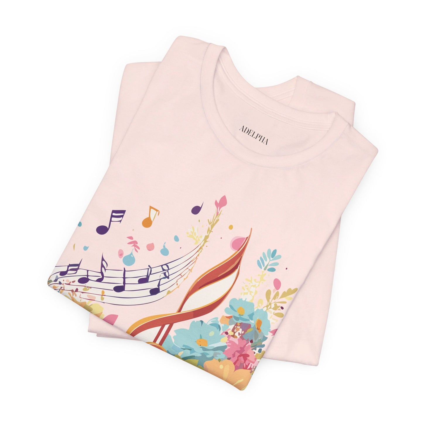 T-shirt en coton naturel - Collection Musique