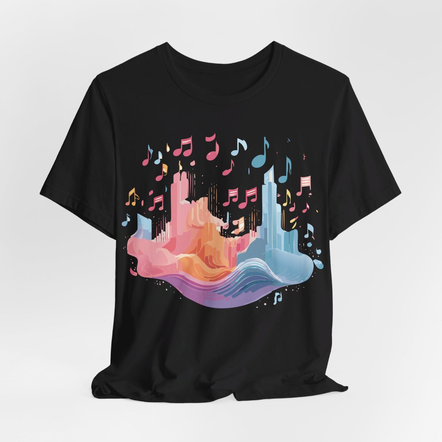 Natural Cotton Tee Shirt - Music Collection