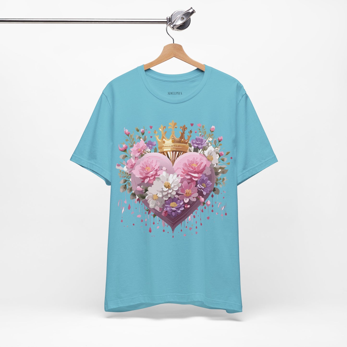 Natural Cotton Tee Shirt - Love story Collection