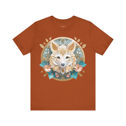 Natural Cotton Tee Shirt - Medallion Collection Printify