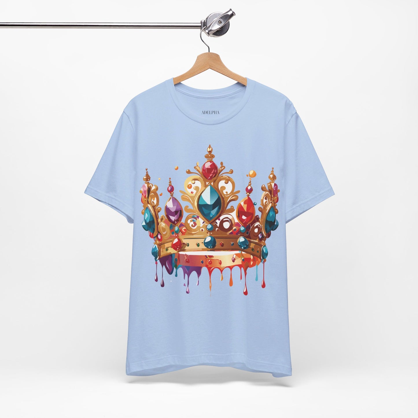 T-Shirt aus natürlicher Baumwolle – Queen Collection