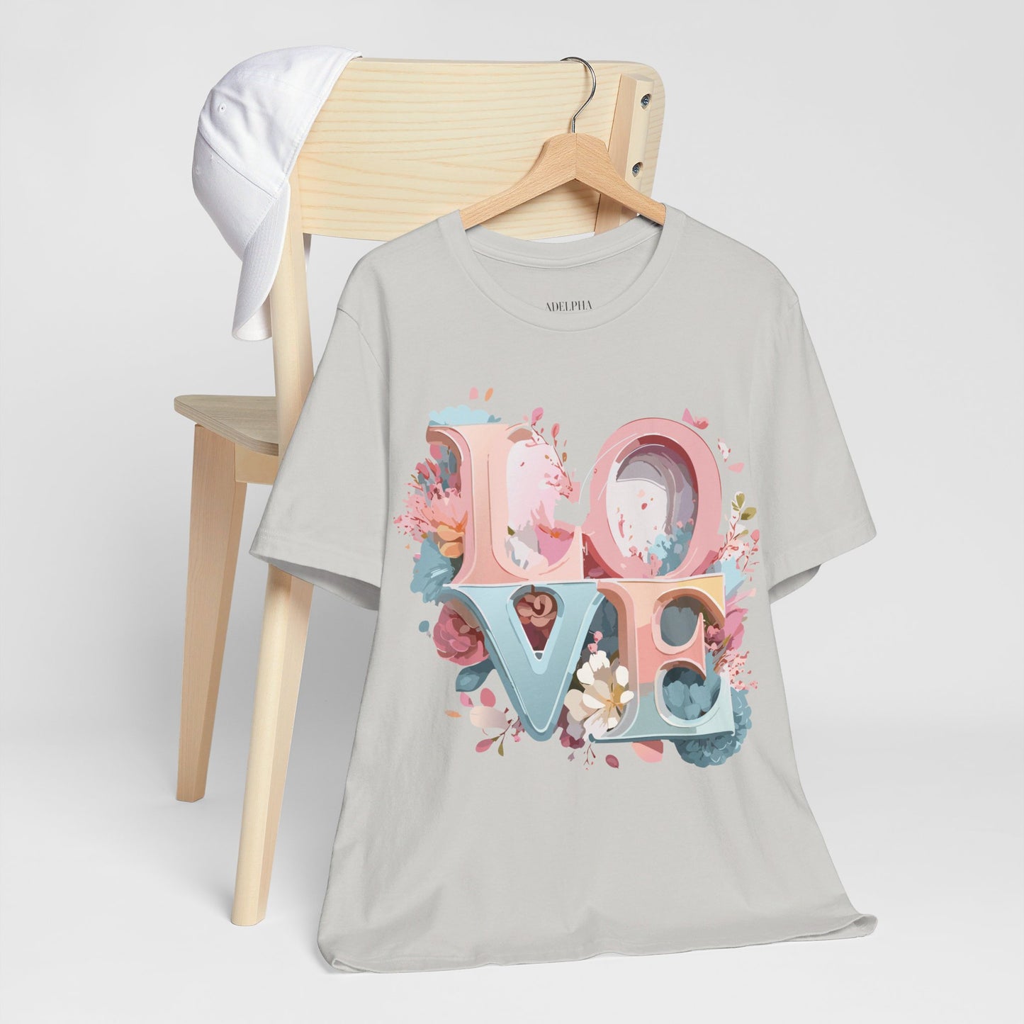 Natural Cotton Tee Shirt - Love story Collection