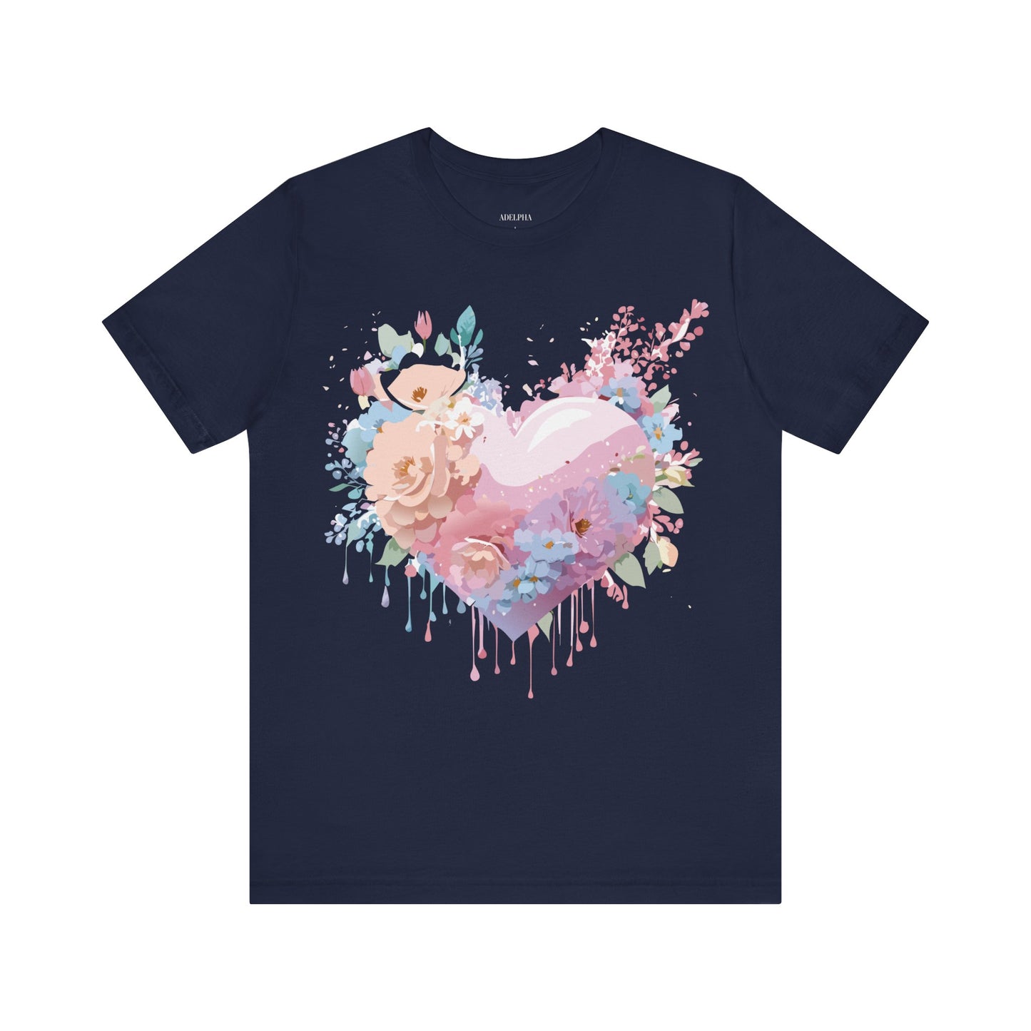 T-shirt en coton naturel - Collection Love Story