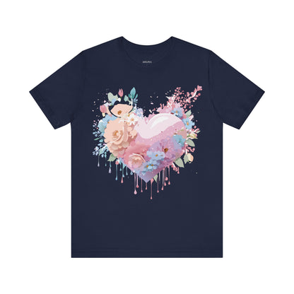 Natural Cotton Tee Shirt - Love Story Collection Printify