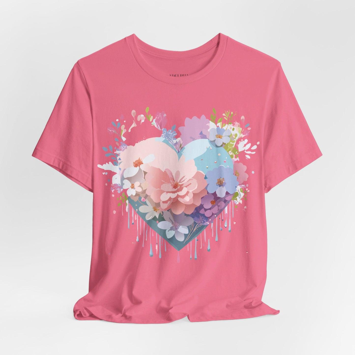 Natural Cotton Tee Shirt - Love story Collection