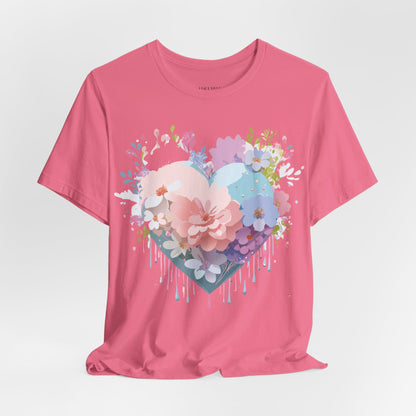 Natural Cotton Tee Shirt - Love story Collection Printify