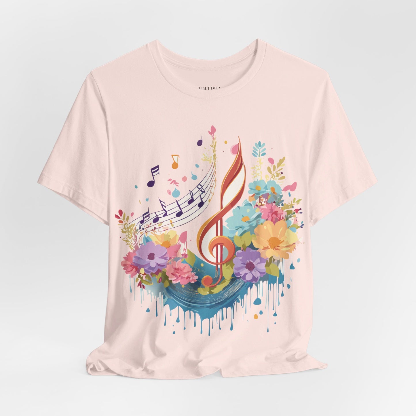 T-shirt en coton naturel - Collection Musique