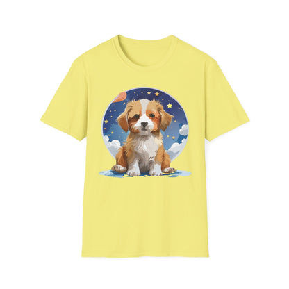 Dog Shirt Unisex Animal Tee Gildan Softstyle 64000 Short Sleeve Comfort