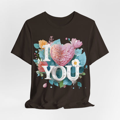 Natural Cotton Tee Shirt - Love Story Collection Printify