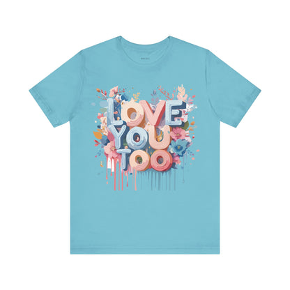 Natural Cotton Tee Shirt - Love story Collection Printify