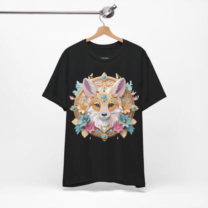Natural Cotton Tee Shirt - Medallion Collection Printify