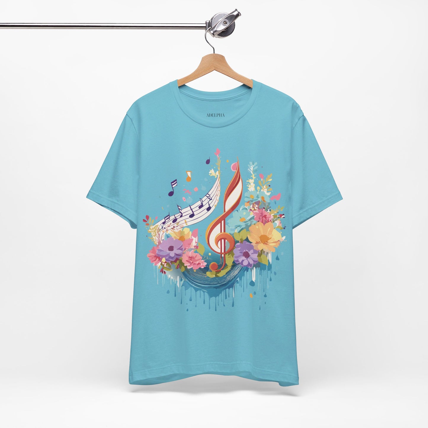 T-shirt en coton naturel - Collection Musique