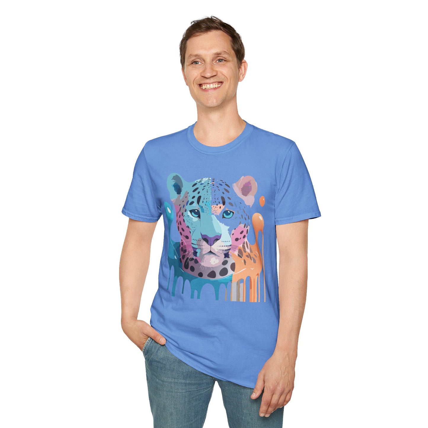 Cheetah Shirt, Shirt with Cheetah, Cheetah Tee, Shirt with Animals